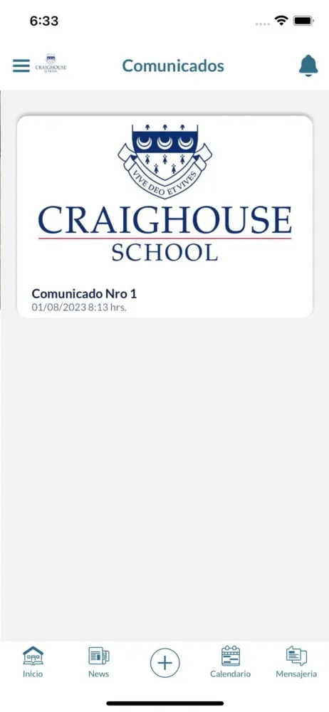 Capturas de tela do Craighouse School