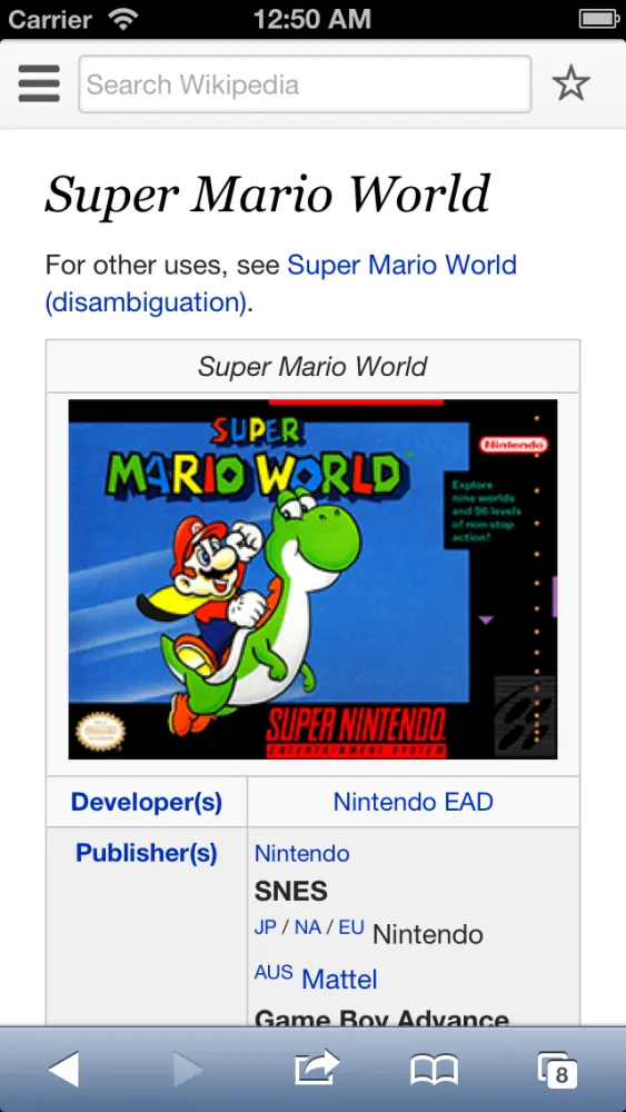 SNES Console & Games Wiki Screenshots