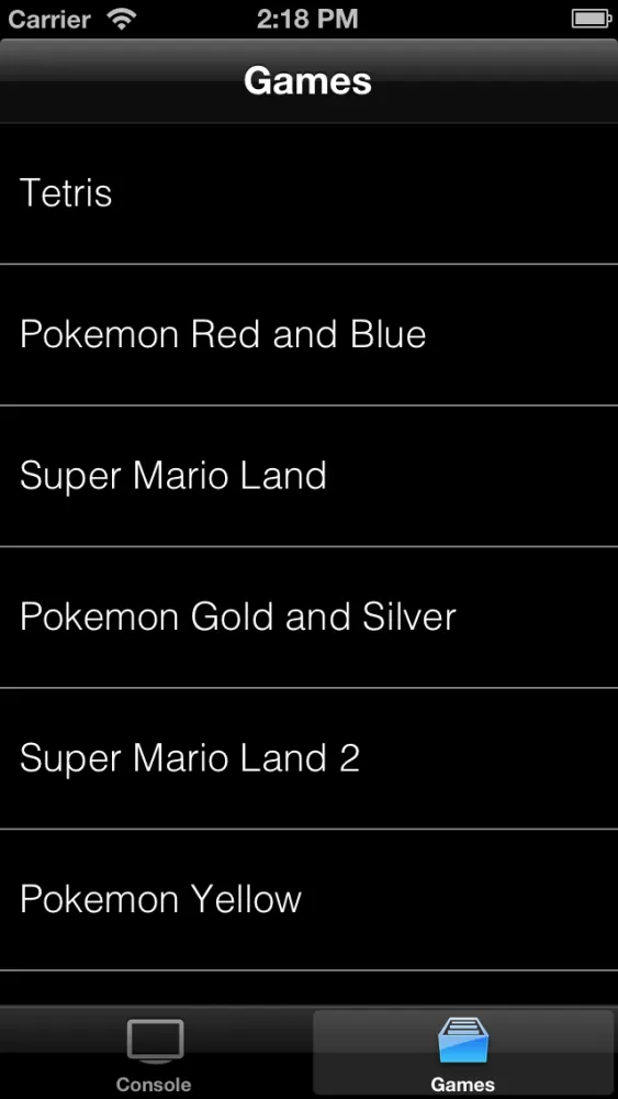 GB Console & Games Wiki Screenshots