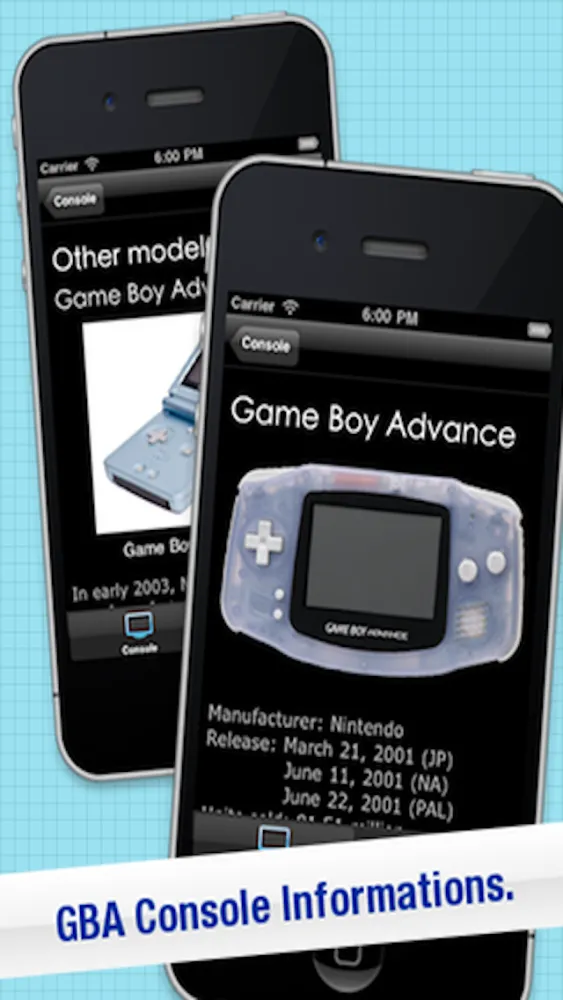 GBA Console & Games Wiki Lite Screenshots