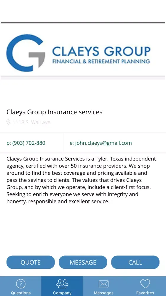 Claeys Group Screenshots
