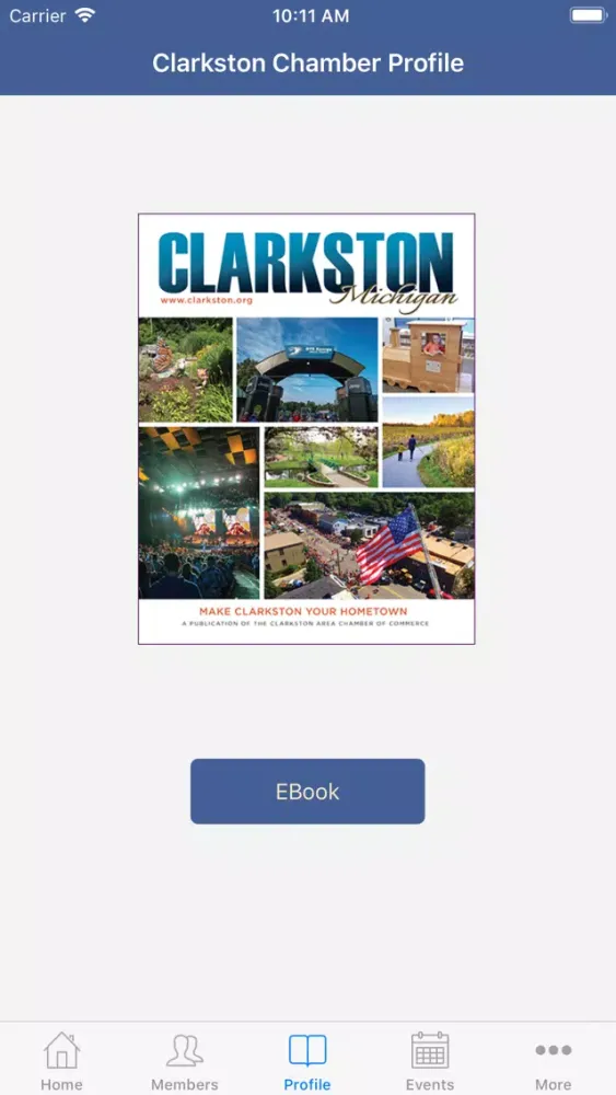Clarskton Chamber of Commerce स्क्रीनशॉट
