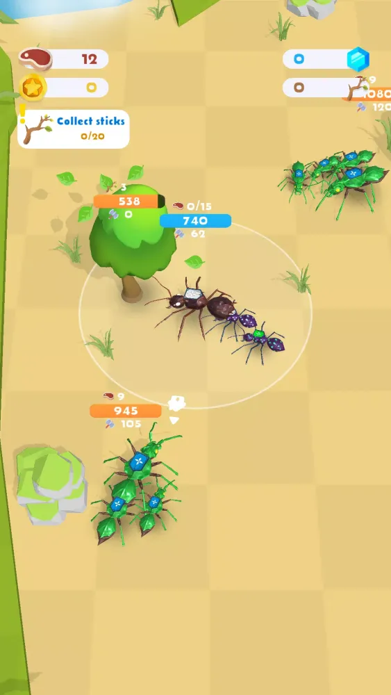 Ants Empire.io: Bug Army Screenshots