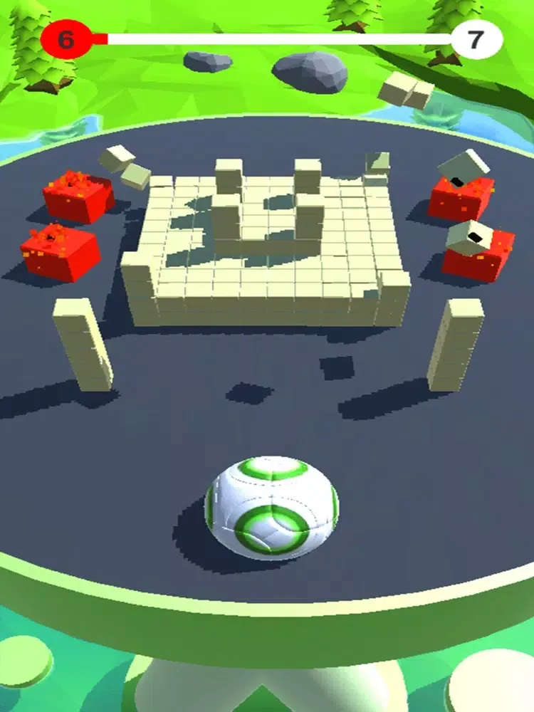 Capturas de pantalla de Clash of Blocks Rolling iPad 