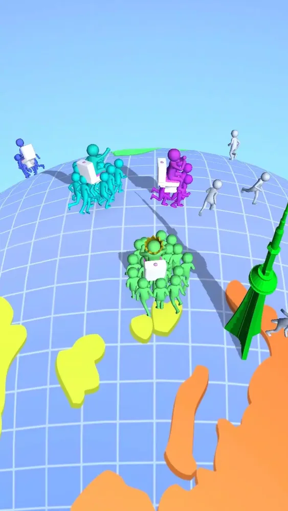 Hit the Crowd 3D - Join&Clash应用截图