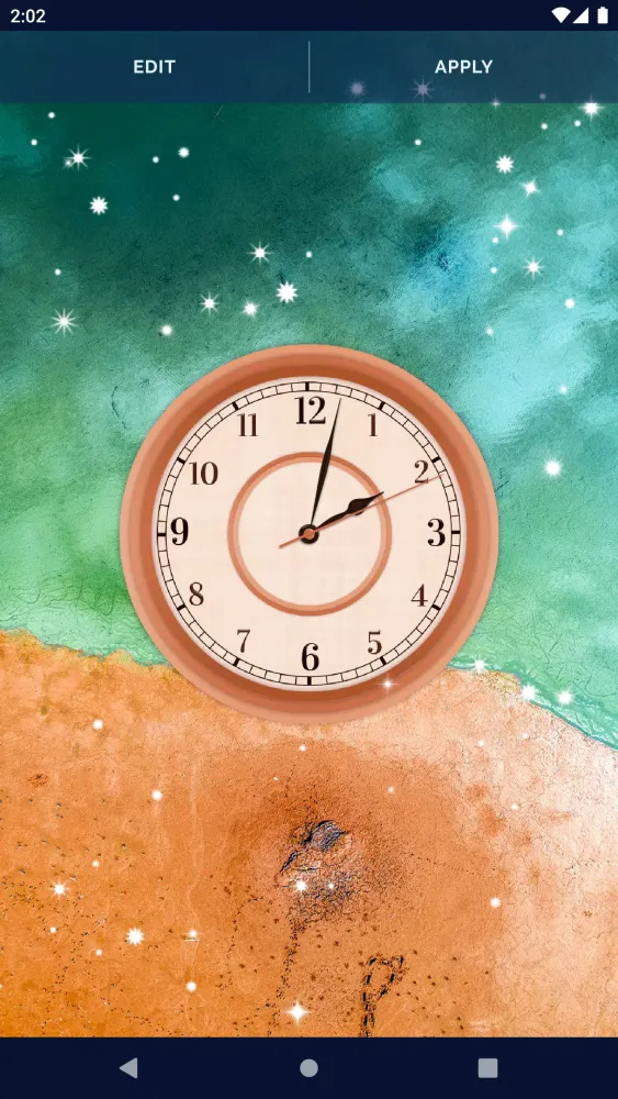 Analog Clock Live Wallpaper سکرین شاٹس