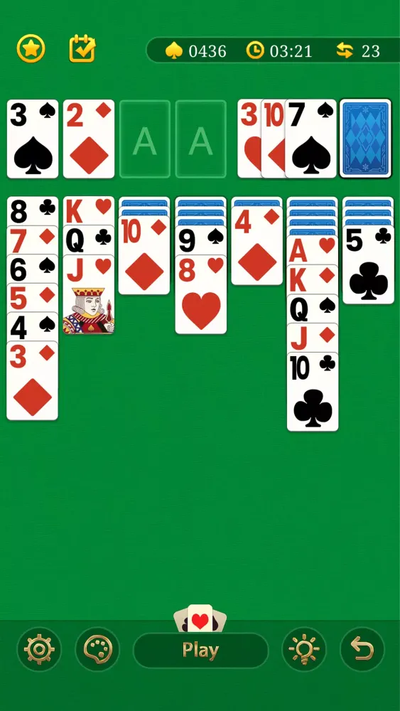 Solitaire Classic Card स्क्रीनशॉट