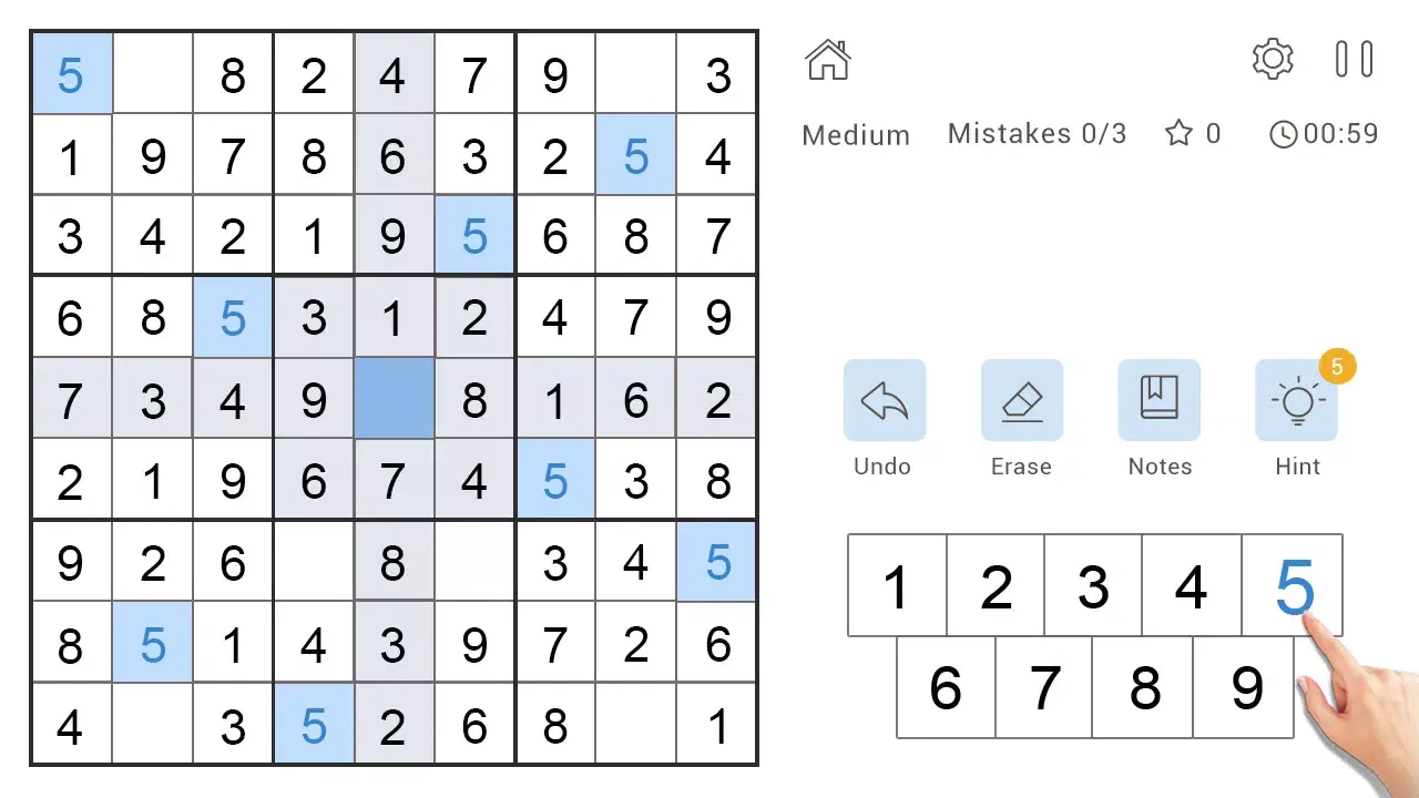 Daily Sudoku Classic Ekran Görüntüleri