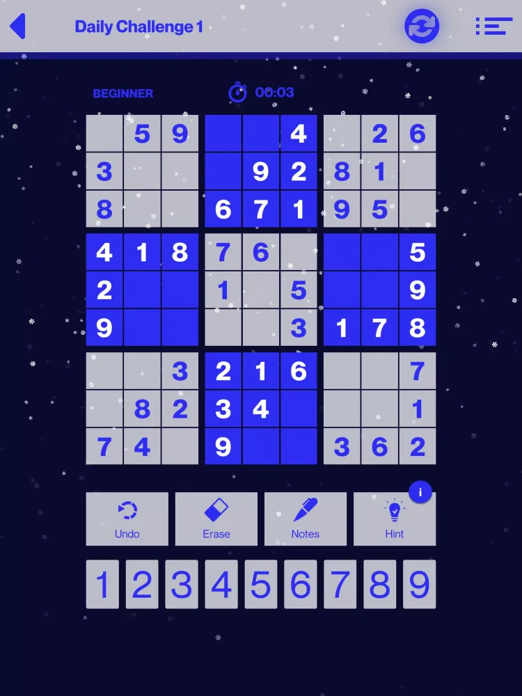 Sudoku Infinite Screenshots