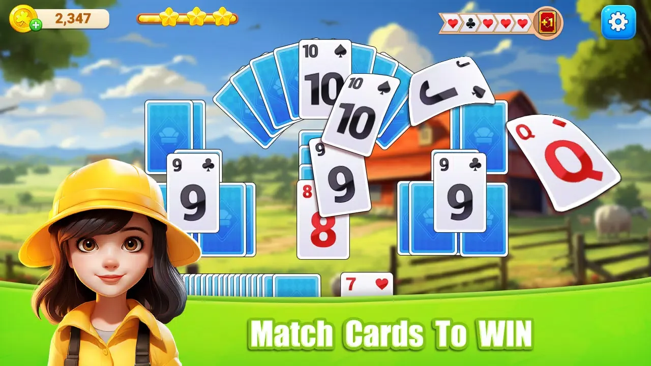 Screenshot di Solitaire