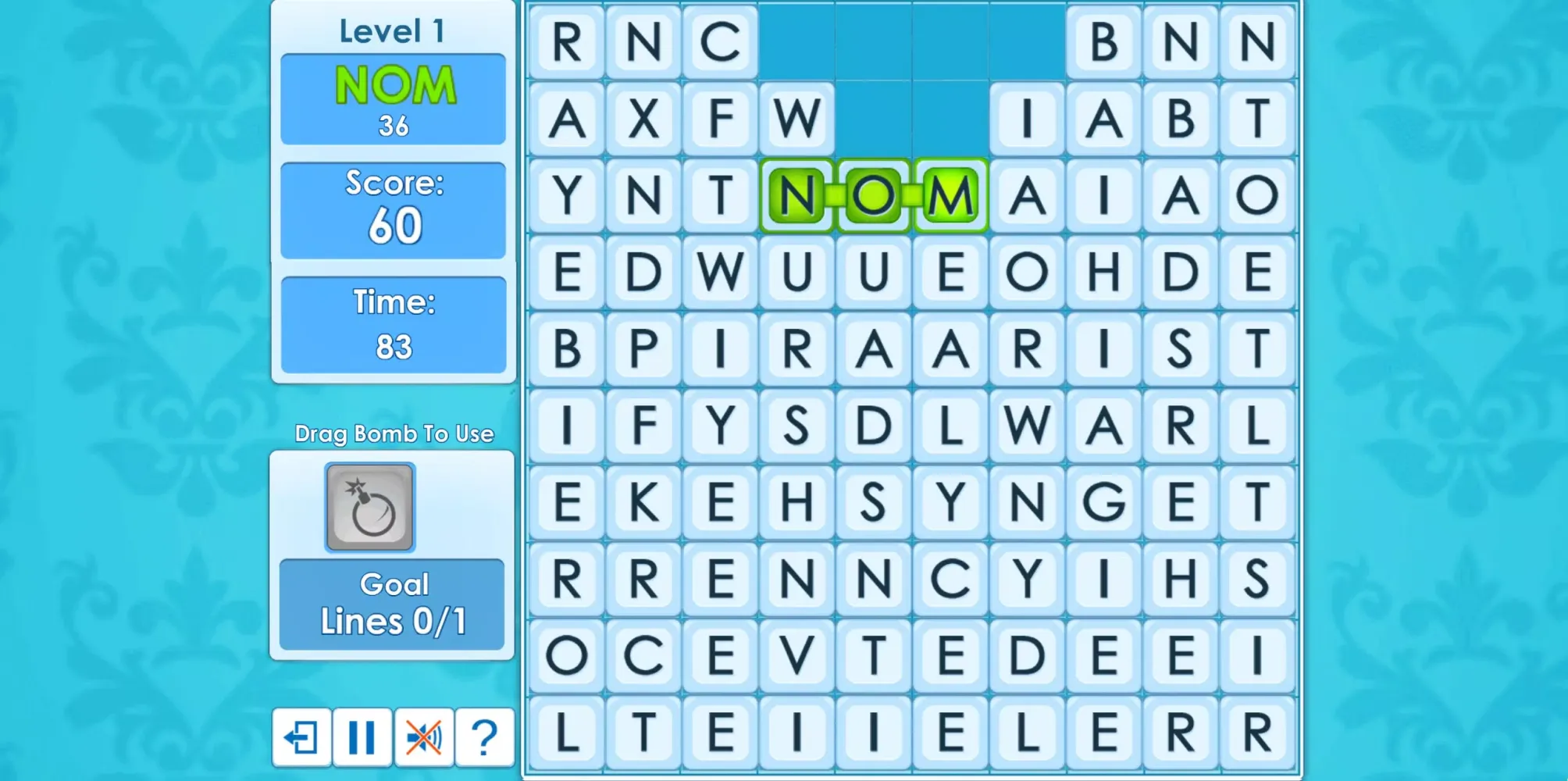 Captures d'écran de Classic Word Wipe