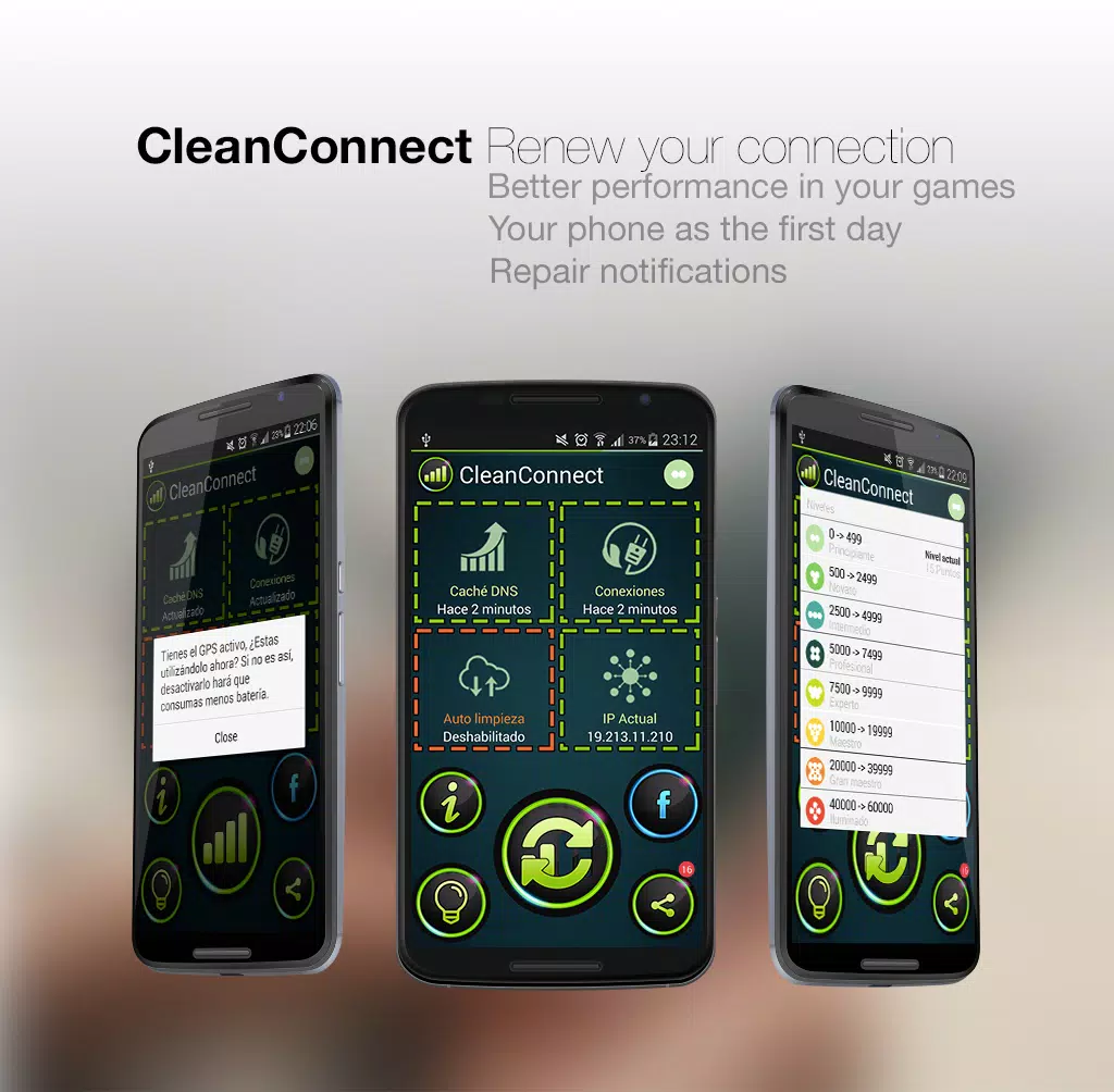 CleanConnect Screenshots