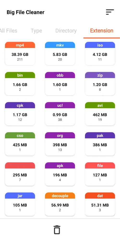 BigFile Cleaner Screenshots