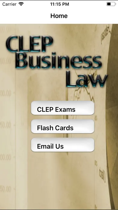 CLEP Business Law Prep Screenshots