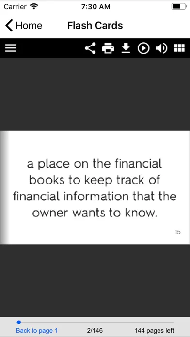 CLEP Financial Accounting Prep Screenshots