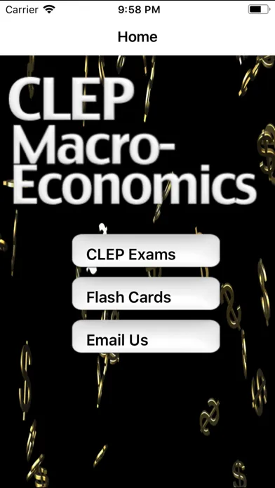 CLEP Macroeconomics Prep Screenshots