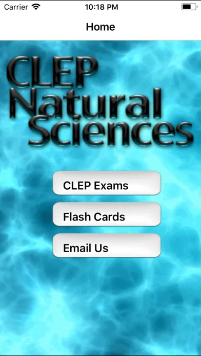 CLEP Natural Science Prep スクリーンショット