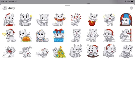 Capturas de pantalla de Cute Dog Emoji Funny Stickers iPad 