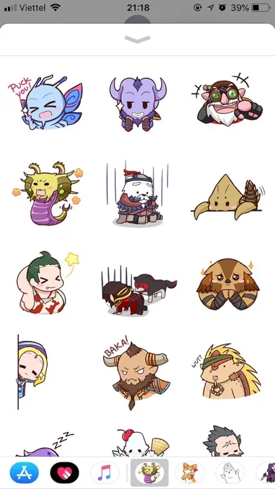 Скриншоты Dota Pun Emoji Funny Stickers