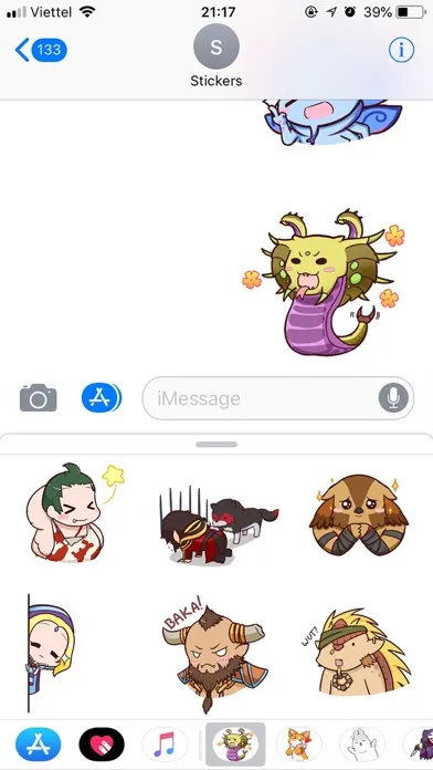 Скриншоты Dota Pun Emoji Funny Stickers