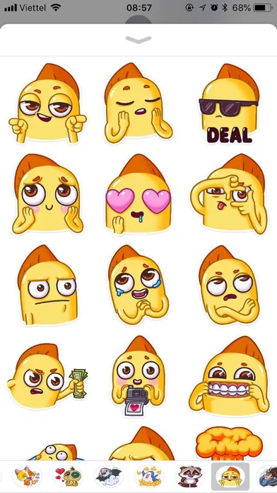 Snappy Emoji Funny Stickers應用截圖