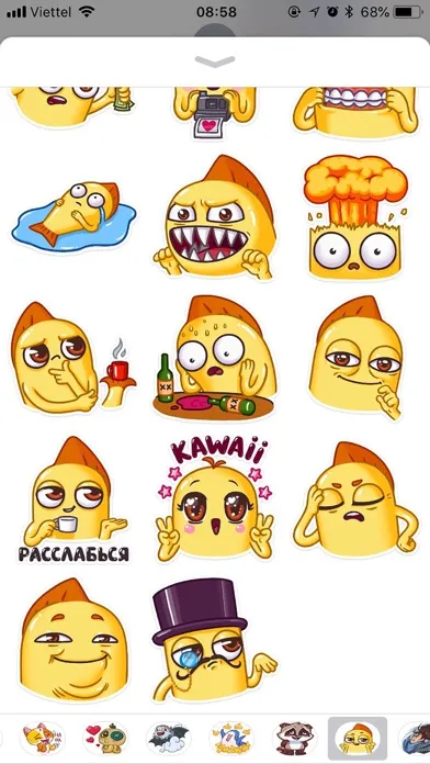 Snappy Emoji Funny Stickers應用截圖