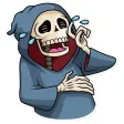 Death Pun Funny Stickers