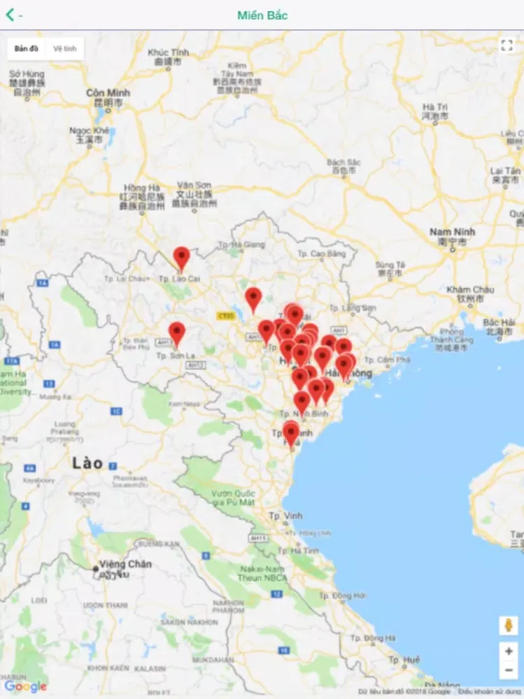 Tangkapan layar Thông tin tuyển sinh iPad 