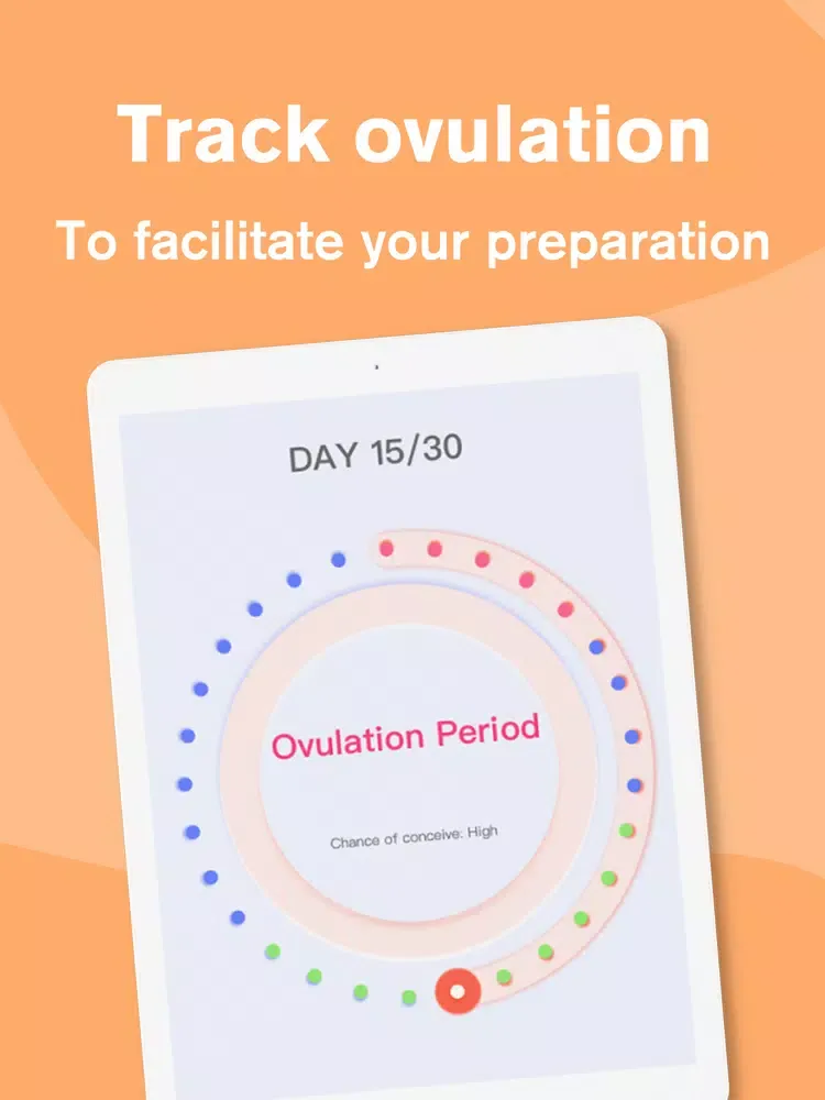 Capturas de tela do Period Tracker ~ Cycle Tracker iPad 