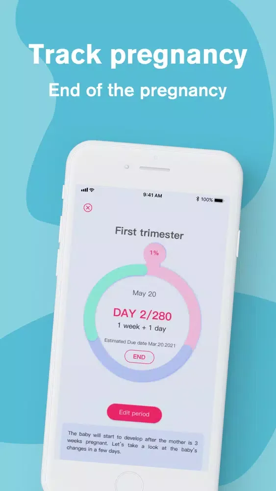 Capturas de tela do Period Tracker ~ Cycle Tracker