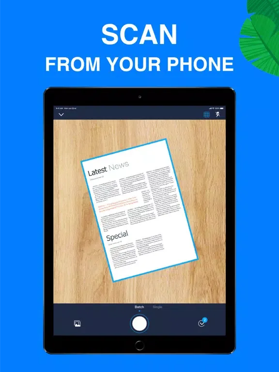 Scanner App -- pdf scanner iPad  سکرین شاٹس