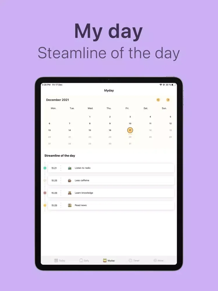 Habit Tracker & Daily Planner iPad  স্ক্রিনশট
