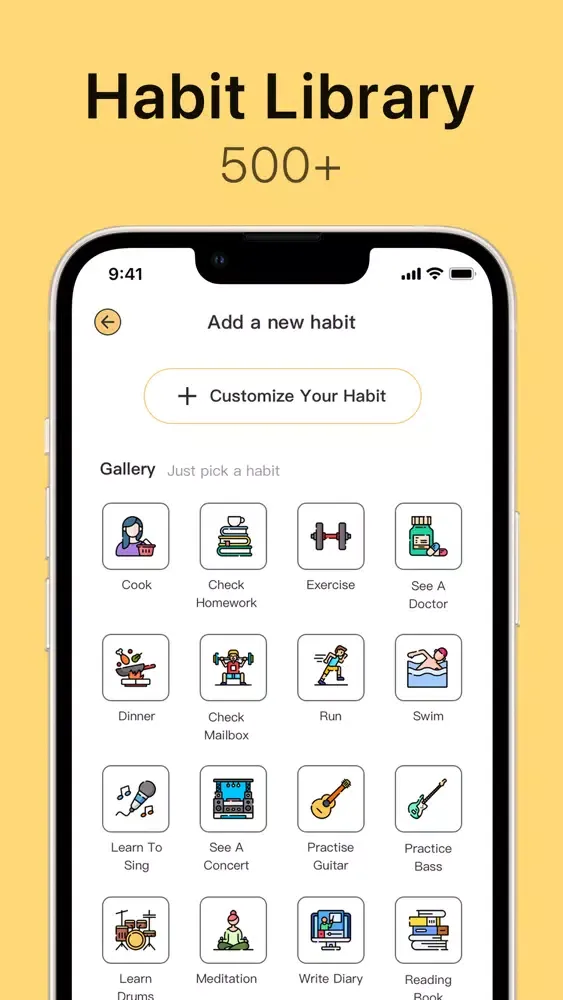 Habit Tracker & Daily Planner স্ক্রিনশট