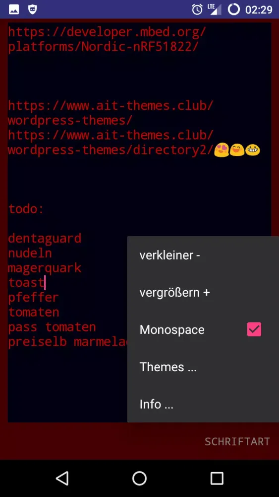 تصاویر Retro Text Editor