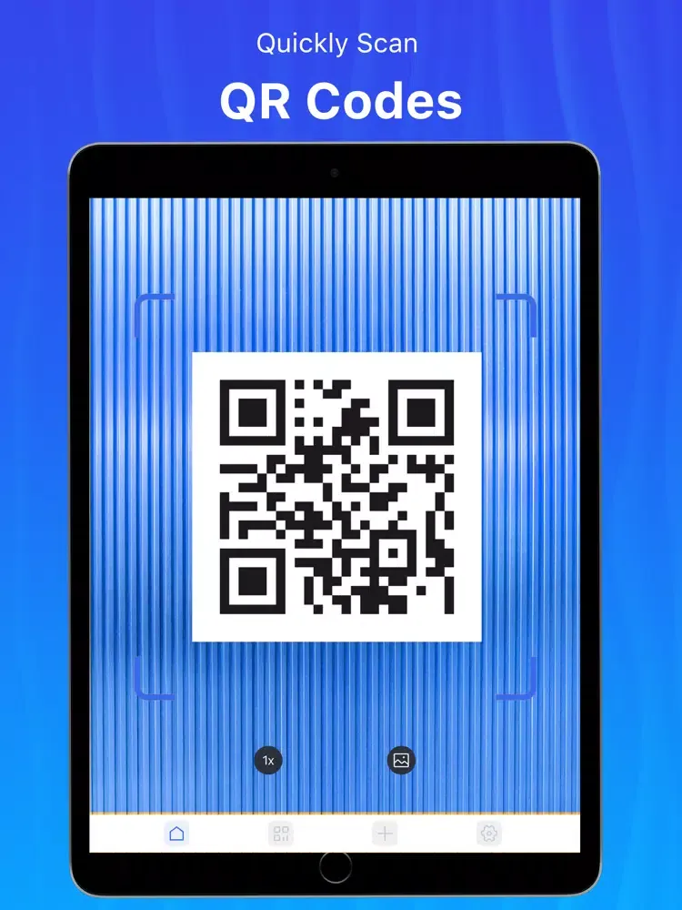 Screenshot di QR Code Reader*QR Scanner APP iPad 