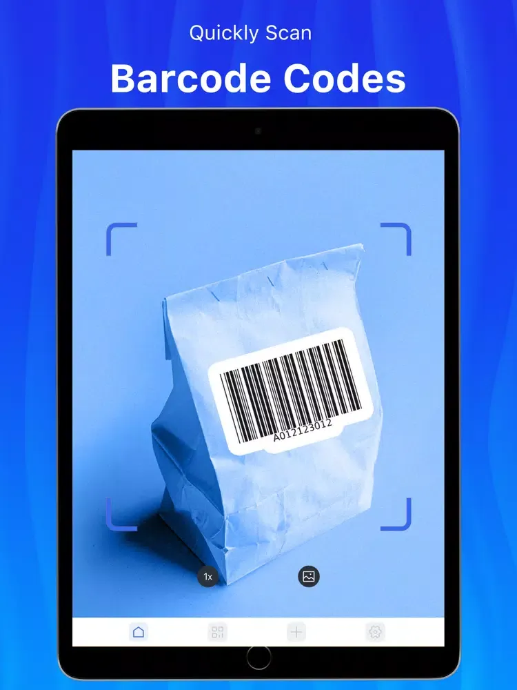 Screenshot di QR Code Reader*QR Scanner APP iPad 