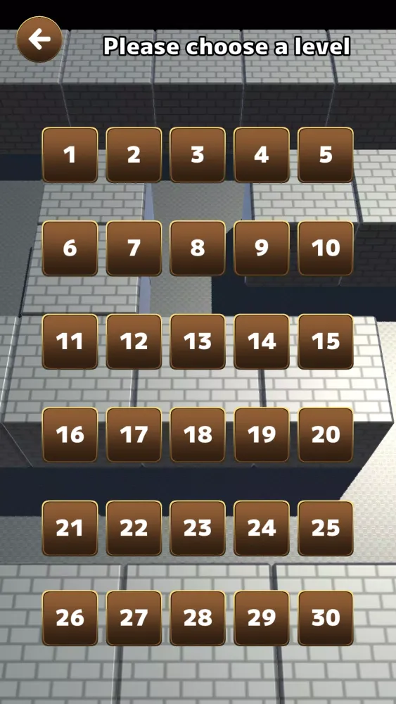 Captures d'écran de Maze Ball Random