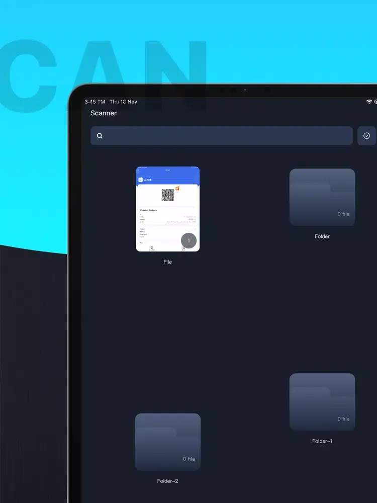 Scanner App ' PDF Scanner iPad  Screenshots