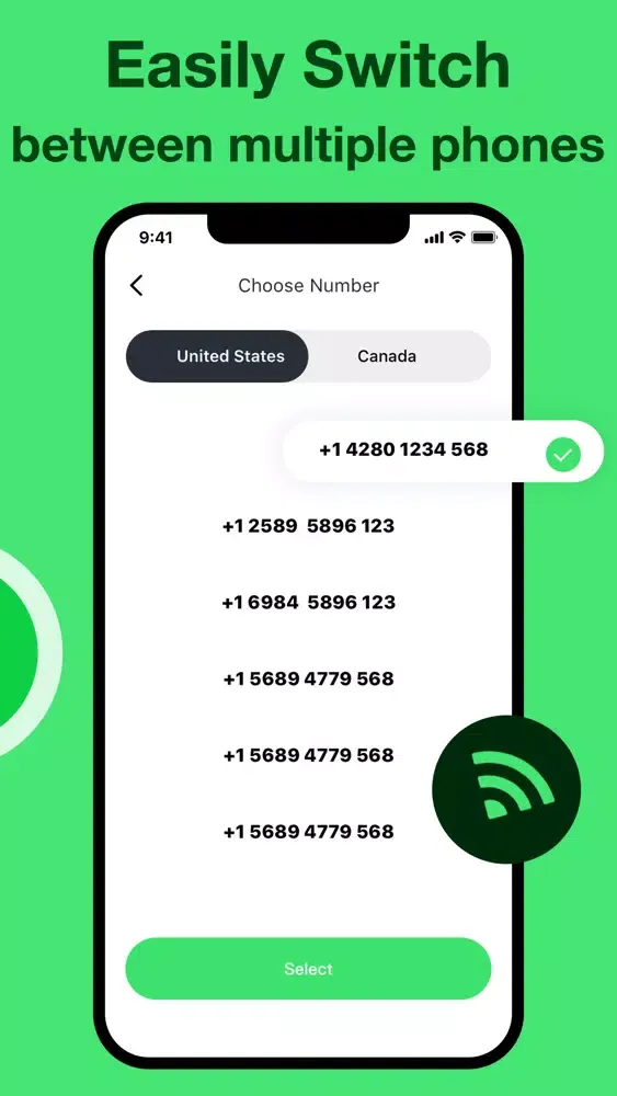 2nd Phone Number + Call & Text 스크린샷