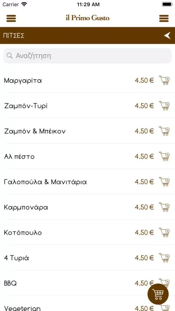 Zrzuty ekranu IL PRIMO GUSTO