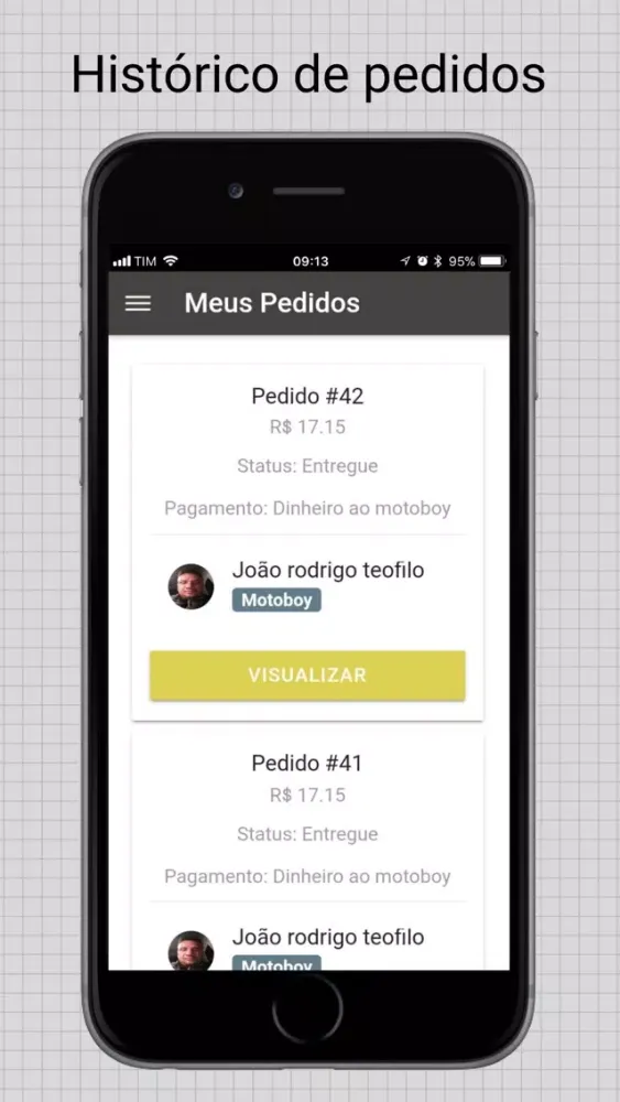 Screenshot di Central de Motoboy - Cliente