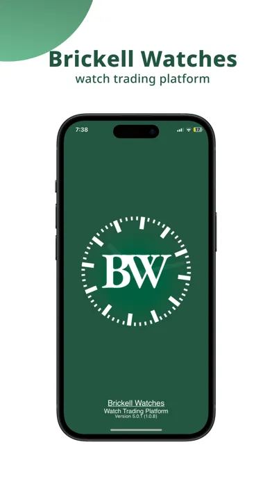 Capturas de tela do Brickell Watches