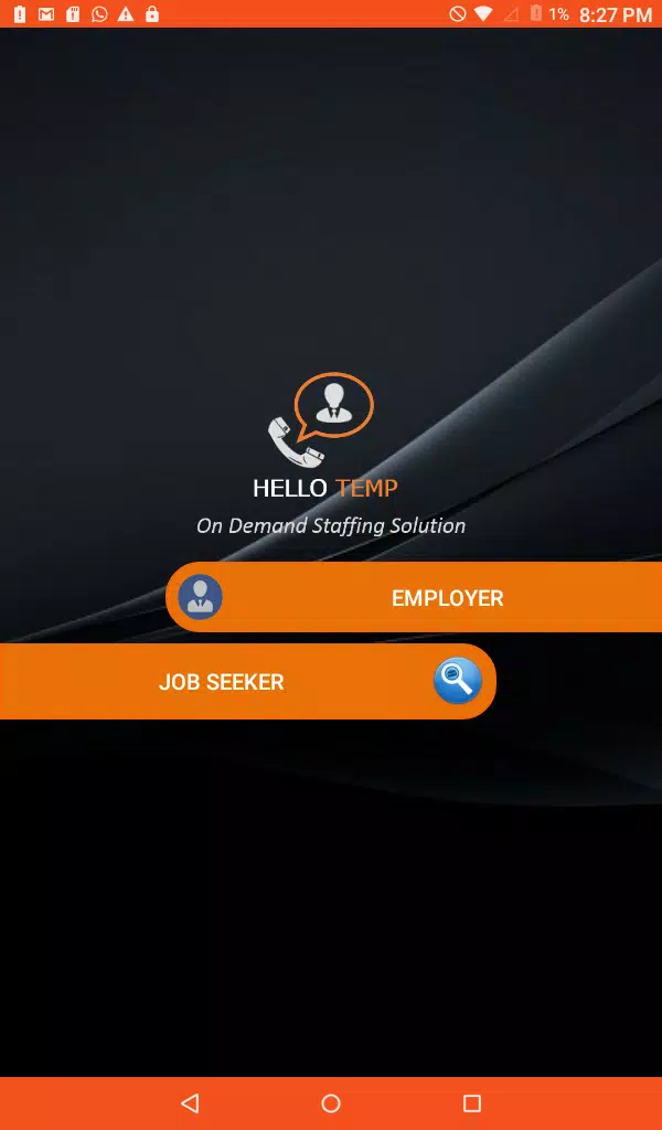 ภาพหน้าจอของ HelloTemp