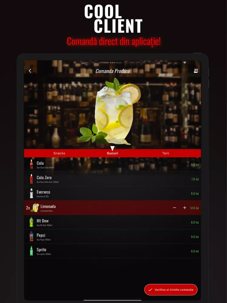 Cool Client Screenshots