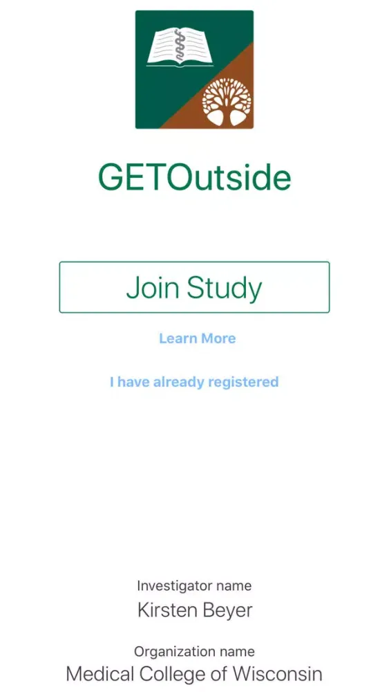 GETOutside! سکرین شاٹس