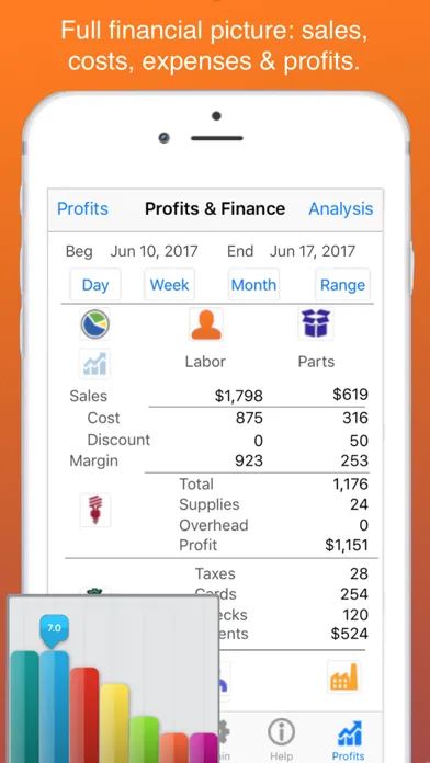 Capturas de tela do Client Sales & Contact Manager