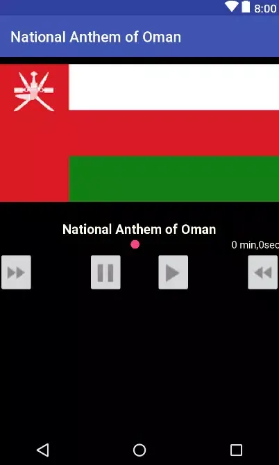 Capturas de pantalla de National Anthem of Oman