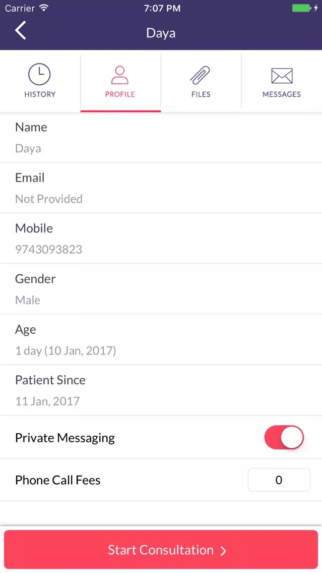 Tangkapan layar Augment by Virtual Clinic