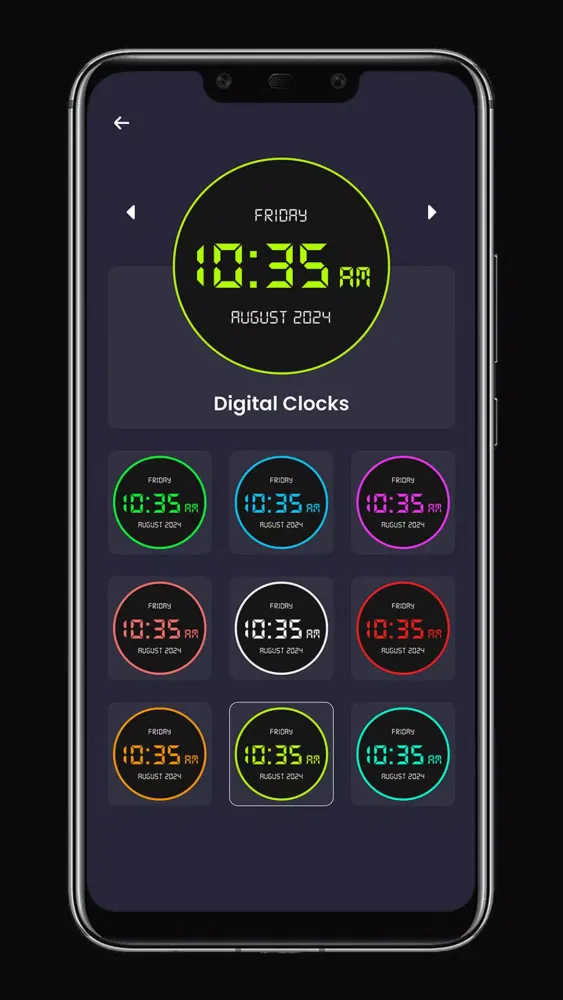 Zrzuty ekranu Clock Widget: Analog & Digital