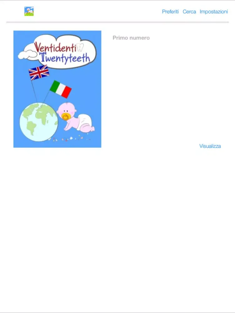 Ảnh chụp màn hình của Ventidenti iPad 
